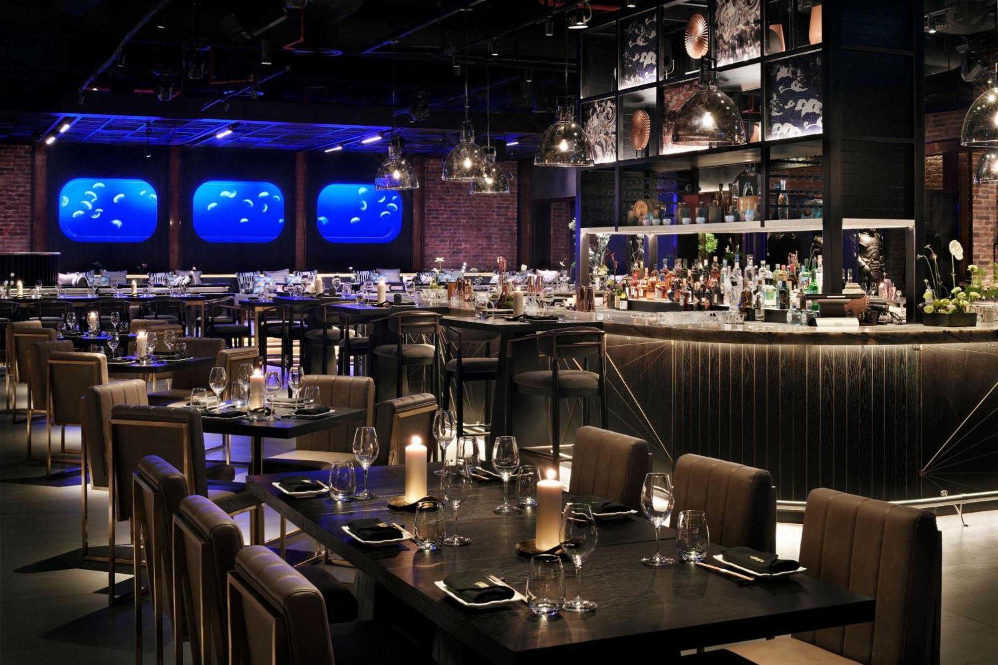 Marriott Resort Palm Jumeirah, ドバイ エクステリア 写真 The interior of the restaurant