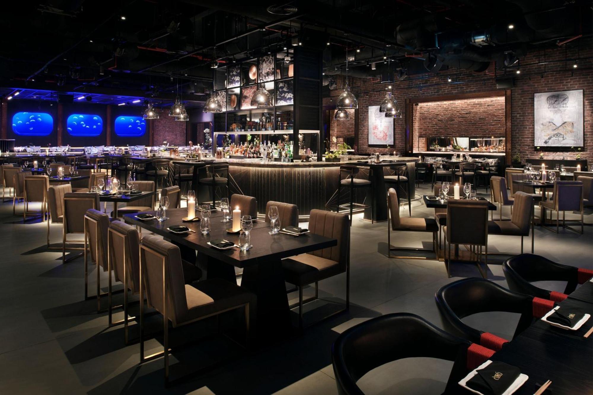 Marriott Resort Palm Jumeirah, ドバイ エクステリア 写真 The interior of the restaurant
