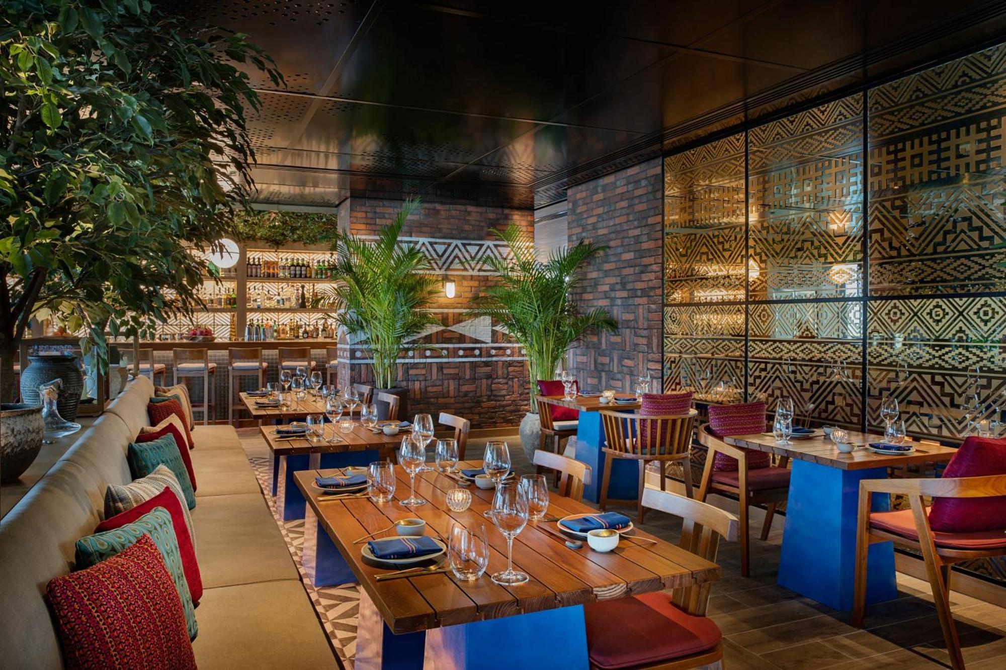 Marriott Resort Palm Jumeirah, ドバイ エクステリア 写真 The interior of the restaurant