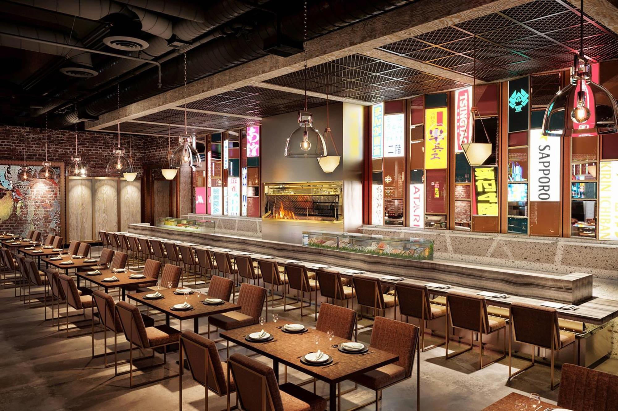 Marriott Resort Palm Jumeirah, ドバイ エクステリア 写真 Interior of a typical restaurant